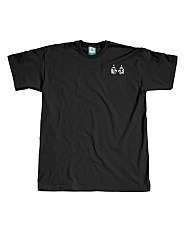 Montana Pocket T-Shirt - Black Cans by SUPERSPRAY