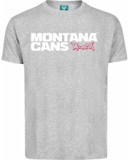 Montana Logo Shirt 2K14 T-Shirt - Grey / White / Red