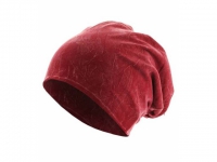 MSTRDS Stonewashed Jersey Beanie - Maroon