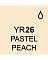 Touch Twin BRUSH Marker Einzelstifte BRUSH - YR26 Pastel Peach