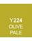 Touch Twin Marker Einzelstifte Y224 Olive Pale