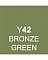 Touch Twin BRUSH Marker Einzelstifte BRUSH - Y42 Bronze Green