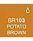 Touch Twin BRUSH Marker Einzelstifte BRUSH - BR103 Potato Brown