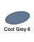Graph It Twin Tip - Einzelmarker Graph It - Cool Grey 6 GI09106 - Einzelmarker