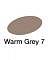 Graph It Twin Tip - Einzelmarker Graph It - Warm Grey 7 GI09407 - Einzelmarker